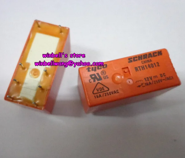 10 шт./лот новое реле SPDT 12 В постоянного тока 16 А RTH14012|relay store|relayrelay socket 4 pin |