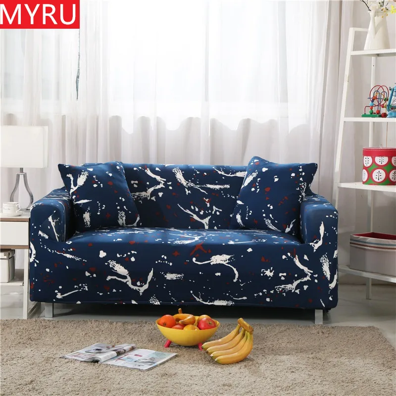 

Modern Geometric Sofa Slipcovers Tight Wrap All-inclusive Slip-resistant Elastic Cubre Sofa Towel Corner Sofa Cover Couch Cover