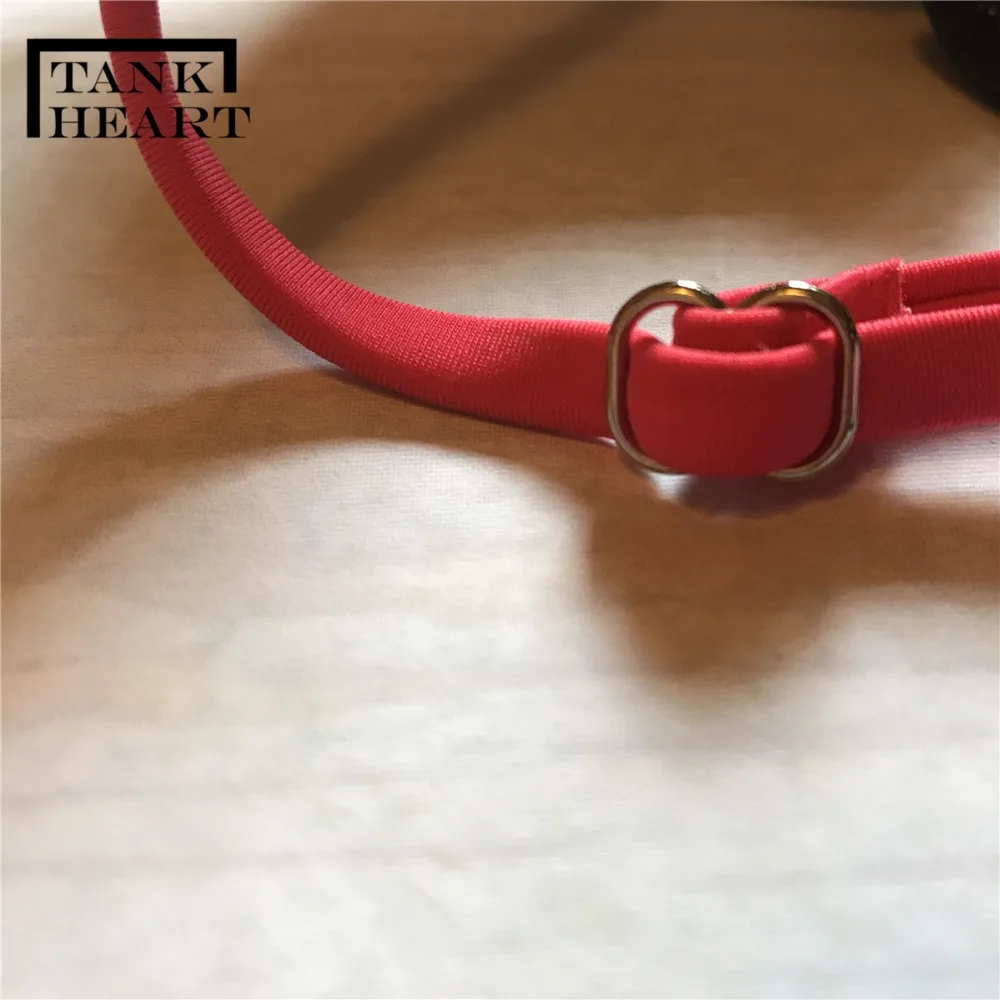 Сексуальное полосатое бикини с сердечком комплект из двух предметов