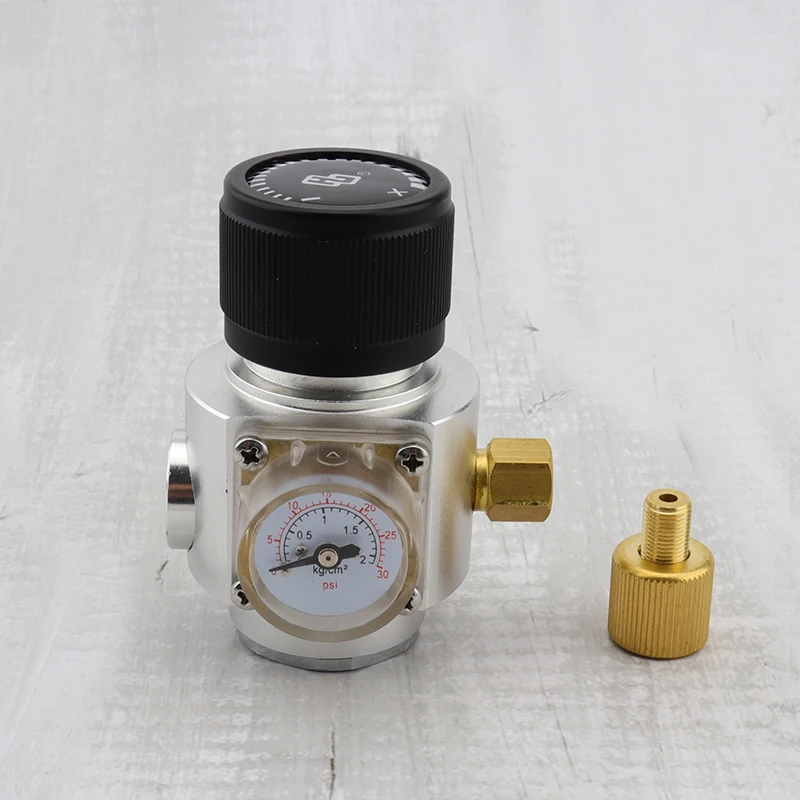 Мини СО2 газ Регулярный 0 30PSI Keg зарядное устройство с 3/8 ''резьба для Домашнего