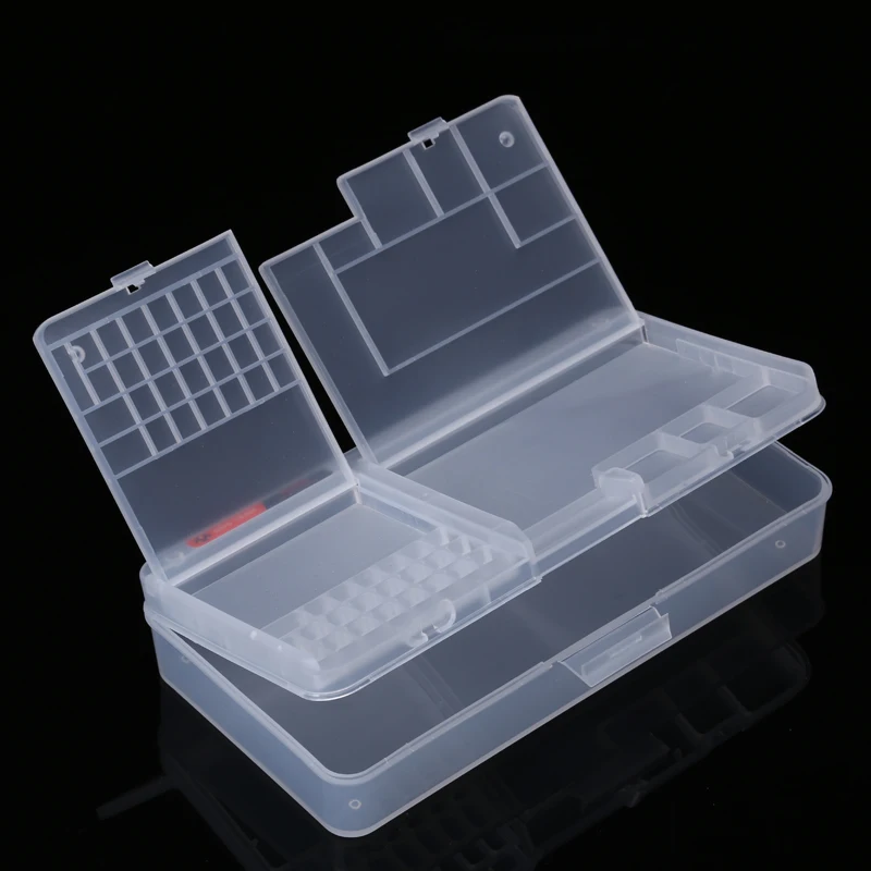 Mobile Phone Repair Tool Box Storage for iPhone Motherboard Component Case LCD Screen Screws PVC Container | Инструменты