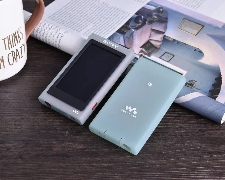 Mint green Бег желтовато-коричневый мягкий резиновый силиконовый чехол-бампер с защитной крышкой чехол для sony A35 A36 A37 A35HN A36HN A37HN NW-A40 A45 A46 A47 кожи чехол - Цвет: Mint green