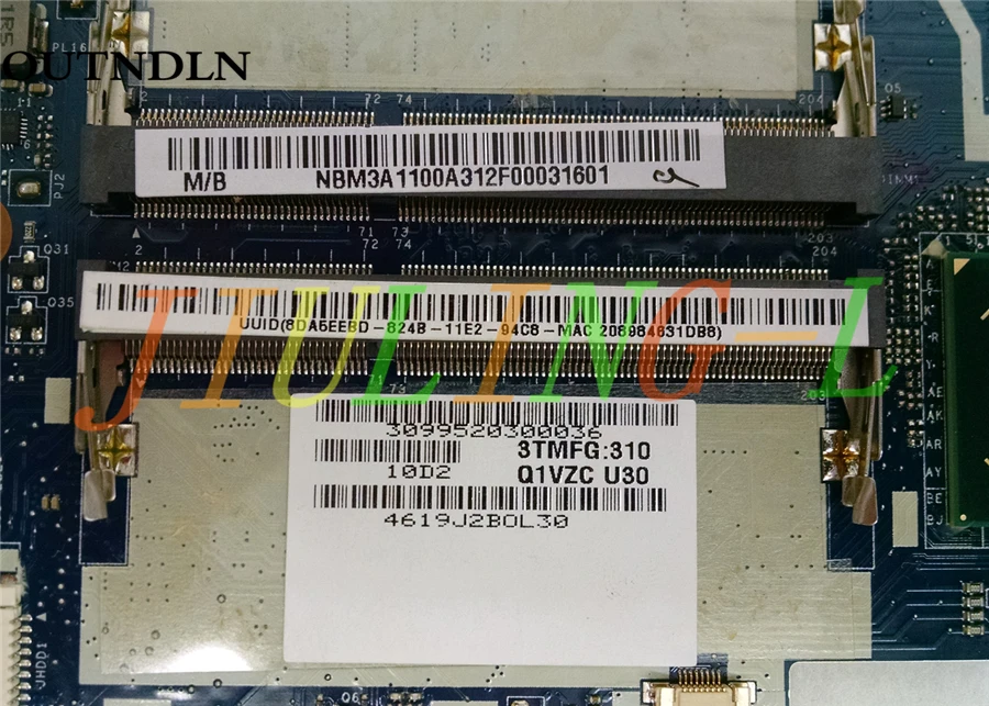 JOUTNDLN для ACER ASPIRE V5-171 нетбук материнская плата I3-2375M NB. M3A11.00A NBM3A1100A | Компьютеры и