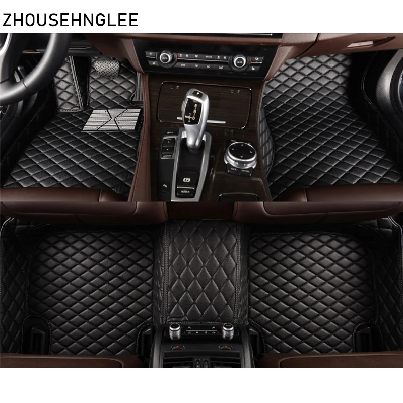 Автомобильные коврики zhoushenglee для Volkswagen vw Tiguan 2009 10 11 12 13 14 15 16 17 автомобильные ног