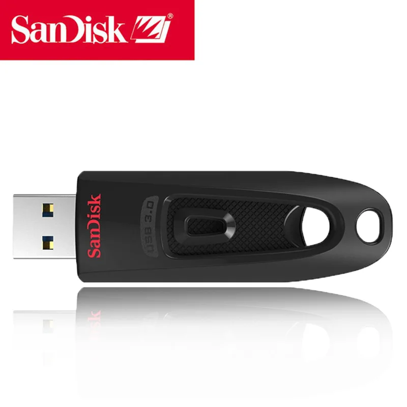 SanDisk флешки 64 гб USB Flash CZ48 Mini USB 3,0 100 МБ/с. Memory Stick для рабочего стола Тетрадь Ручка U диск 64 гб флешка