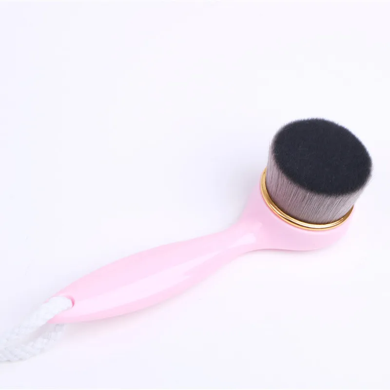 Pink Профессия 1 PC очень мягкое очищение лица щетка для мытья чувствительной кожи очищающий массажные щетки лица глубоко ус - Цвет: Pink