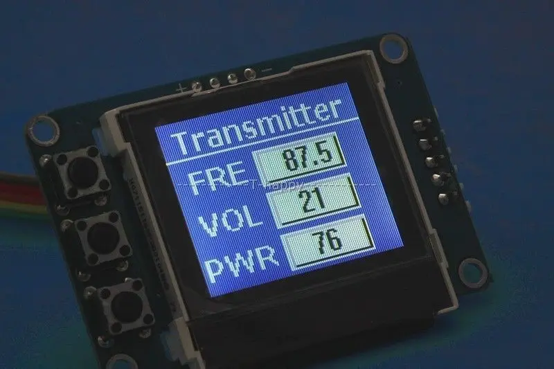 Радиостанция с FM трансмиттером и ЖК дисплеем 76 108 МГц 5 Вт|Интегральные схемы| |