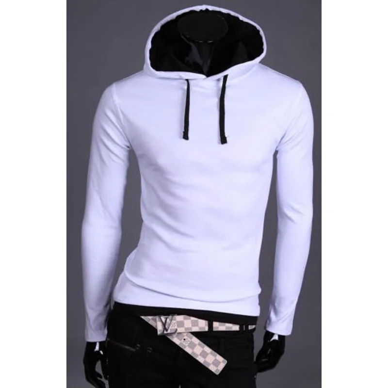 2017 международная торговля распродажа Мужская футболка с капюшоном и длинными