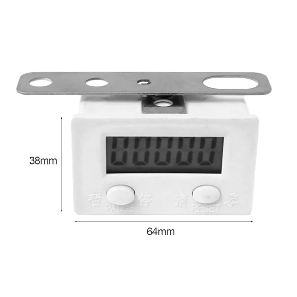 

New 5-digit Digital Punch Electronic Counter Magnetic Inductive LCD Display Proximity Switch Round Powerful Magnet TT-5J