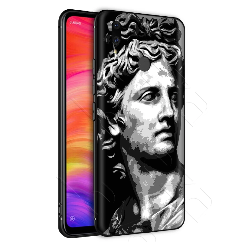 Lavaza Vintage Plaster Statue David Art Case for Xiaomi 9T Pro CC9 A3 Redmi K20 7A Huawei Honor 20 9X P20 Lite Nova 5i Y9 |