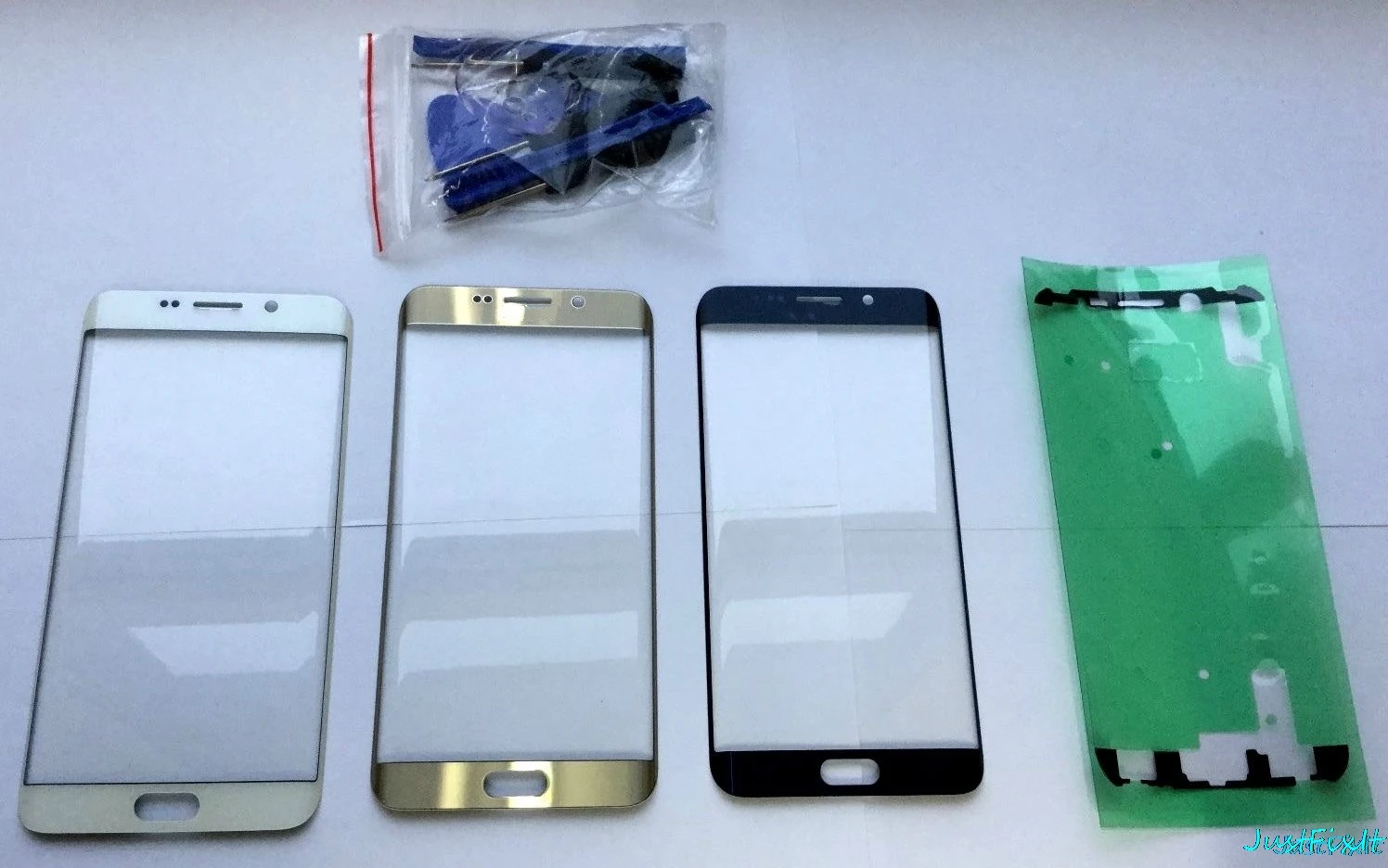 Замена переднего стекла объектива для samsung S6 edge PLUS 5 &quotG928F G928A ЖК дисплей внешняя