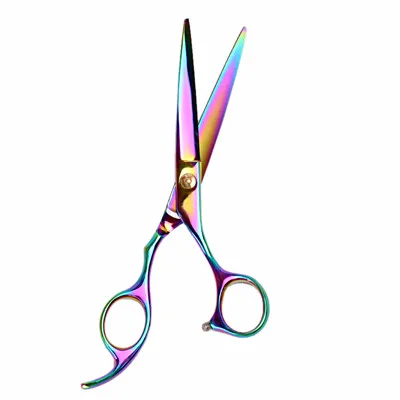 Cutting Scissors-1 6,0 распродажа цветные японские тефлоновые ножницы Дешевые Парикмахерские ножницы Парикмахерские филировочные парикмахерские бритвы Стрижка - Цвет: Cutting Scissors-1