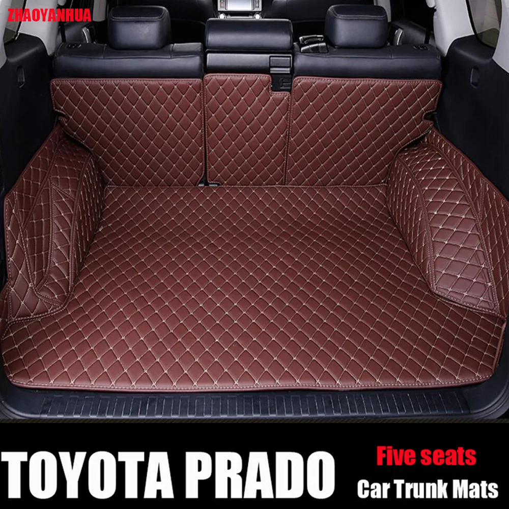 Автомобильный коврик для багажника ZHAOYANHUA под заказ грузового автомобиля toyota prado