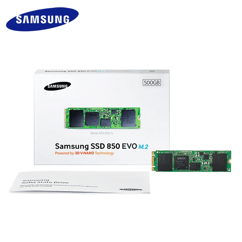 Samsung внутренний SSD 850 EVO M.2 250 ГБ 500 1 ТБ Внутренний твердотельный накопитель HD