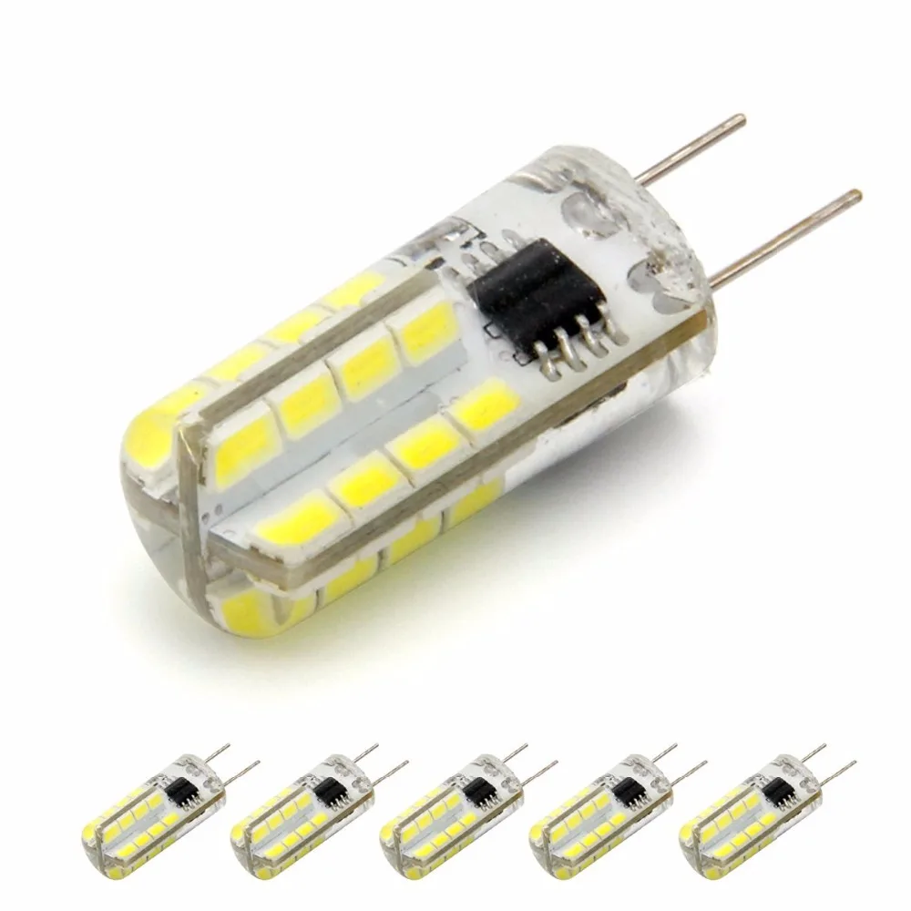10 шт. G4 цоколь 24 2835SMD осветительная лампа 2 5 Вт AC DC12V без затемнения равна 15 T3
