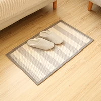 new arrival special offer mechanical wash alfombra rugs carpets for plaid fashionable bedroom carpet floor mat