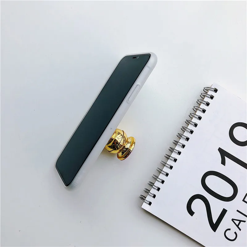 Mouplayca для iPhone 7 8 Plus металлическое кольцо Поддержка Автомобильный держатель с