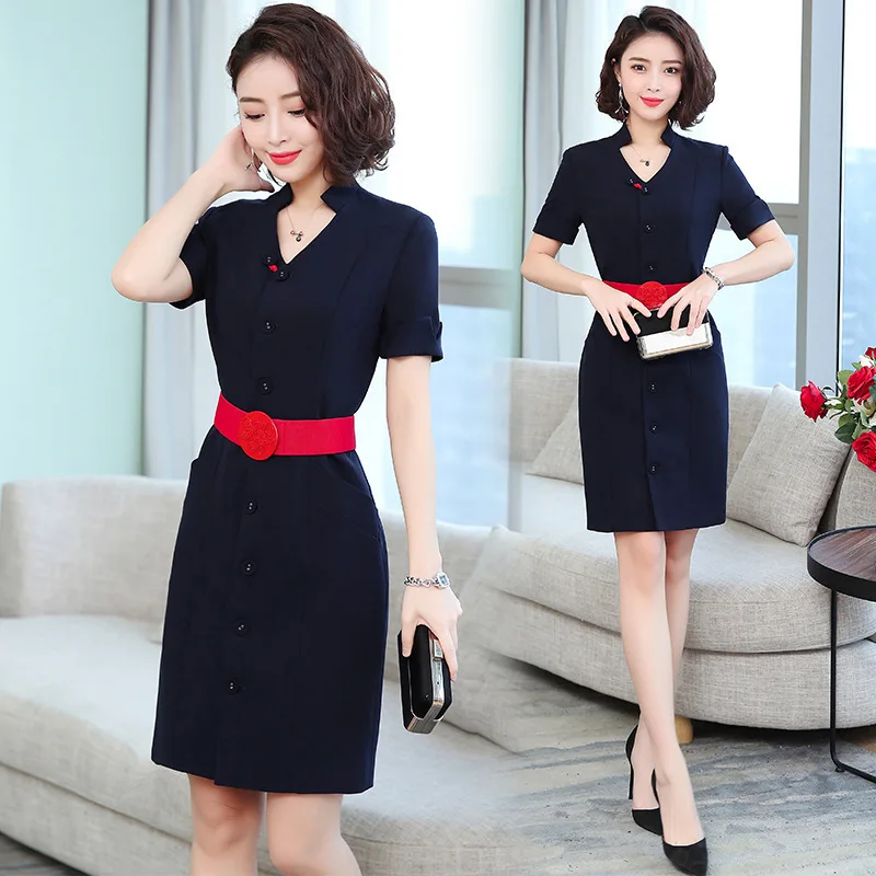Новинка весна лето 2019 профессиональный женский комбинезон униформа оператора