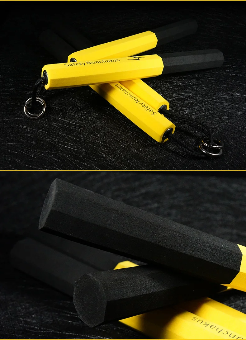 Губка двойной веревки Nunchakus безопасности детализации боевых искусств оборудование Обучение Практика начинающих производительность Товары для боевых искусств