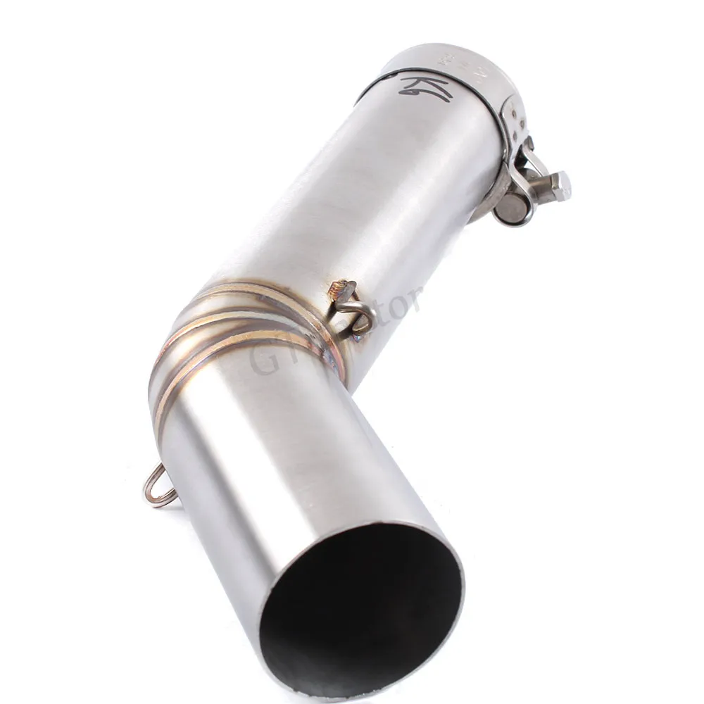 GT мотор средняя выхлопная труба мотоцикла для SUZUKI GSXR600 GSXR 600 k6 2006 Slip On|motorcycle exhaust