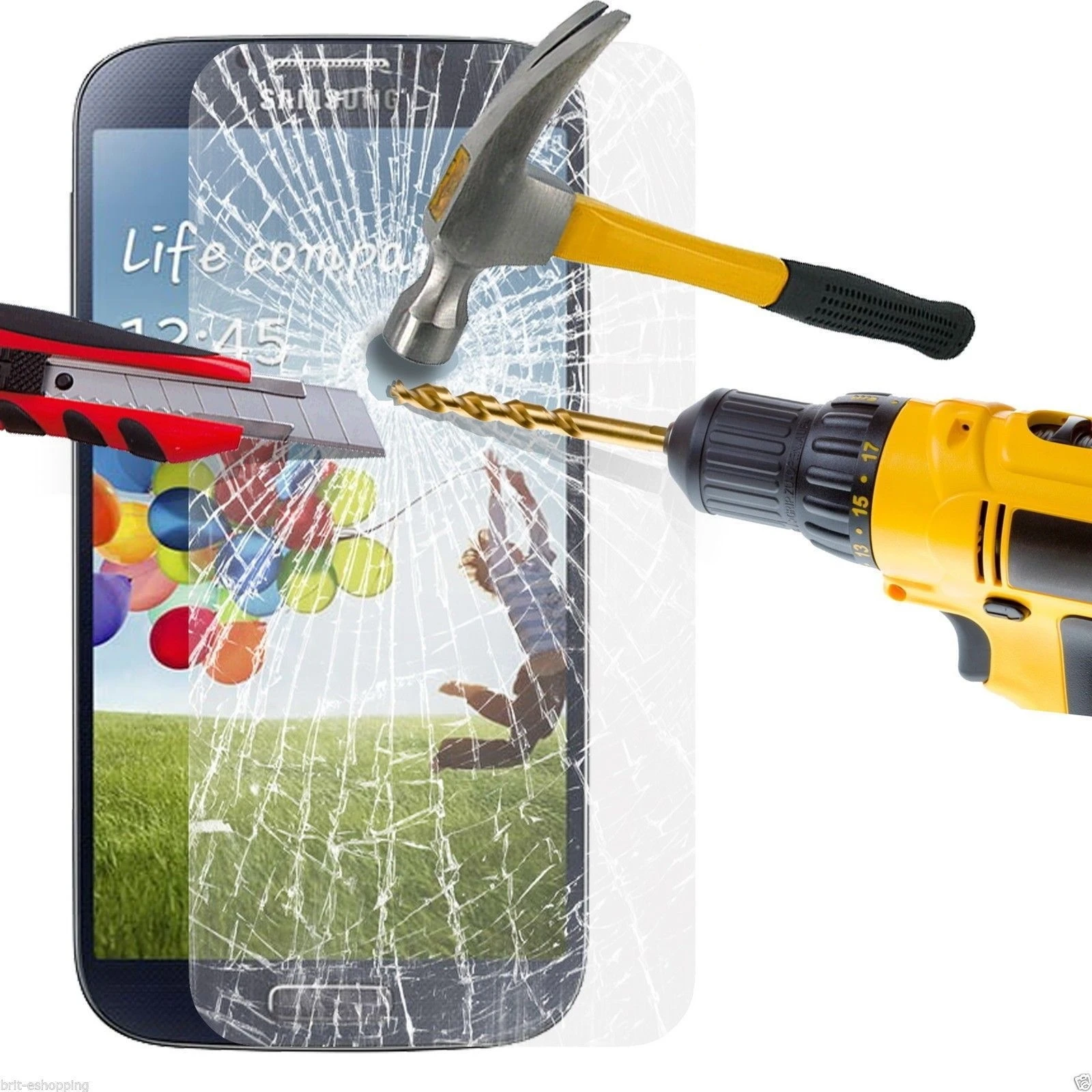 9H закаленное стекло для Samsung Galaxy S6 S5 S4 S3 мини Защита экрана Note 3 4 5 стеклянная