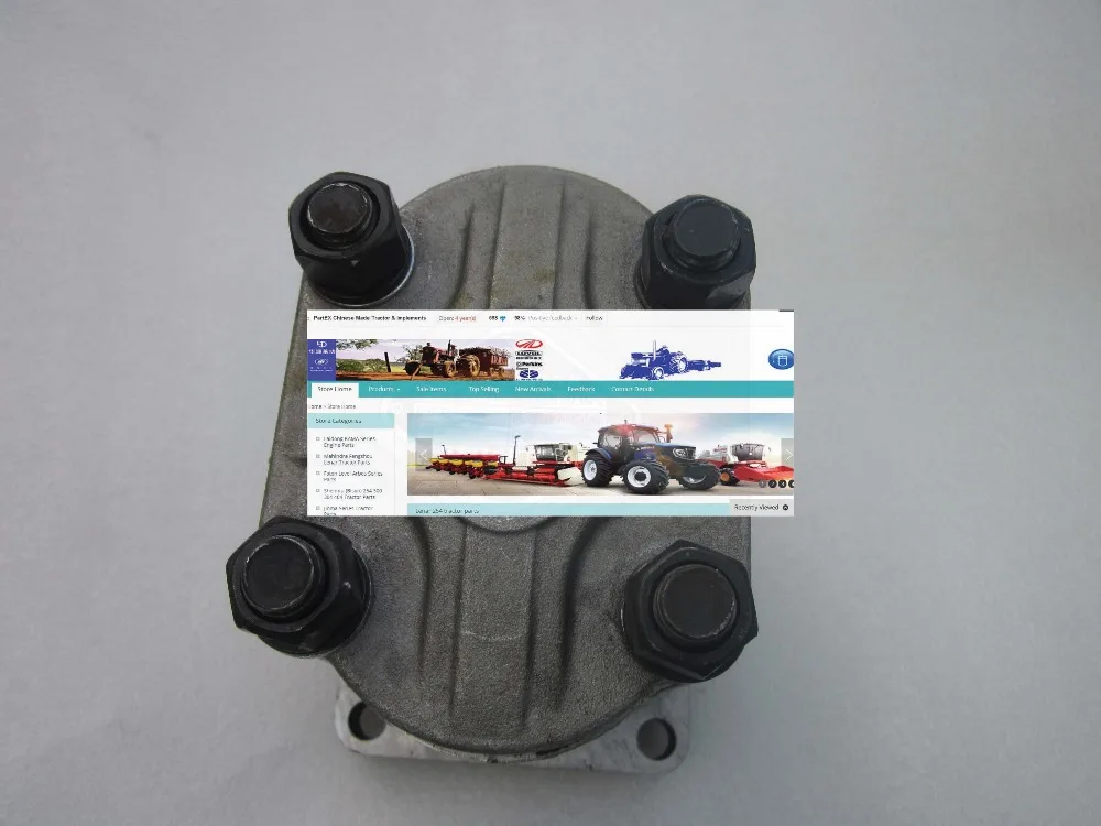 Шестеренчатый насос CBN-E310L / 314L 316L (левый поворотный с фланцем без выходного