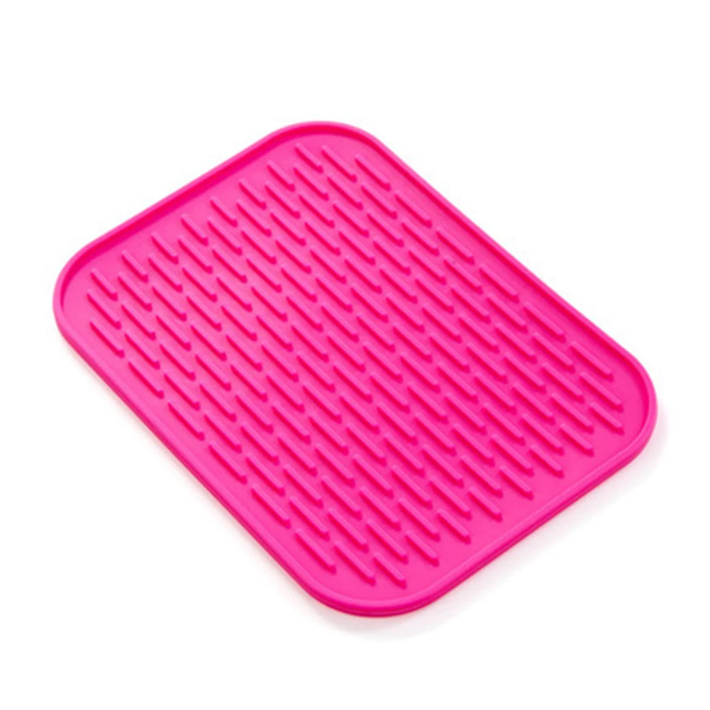 Запасной Горшок Держатель Прочный Силиконовая матовая подставка Нескользящие