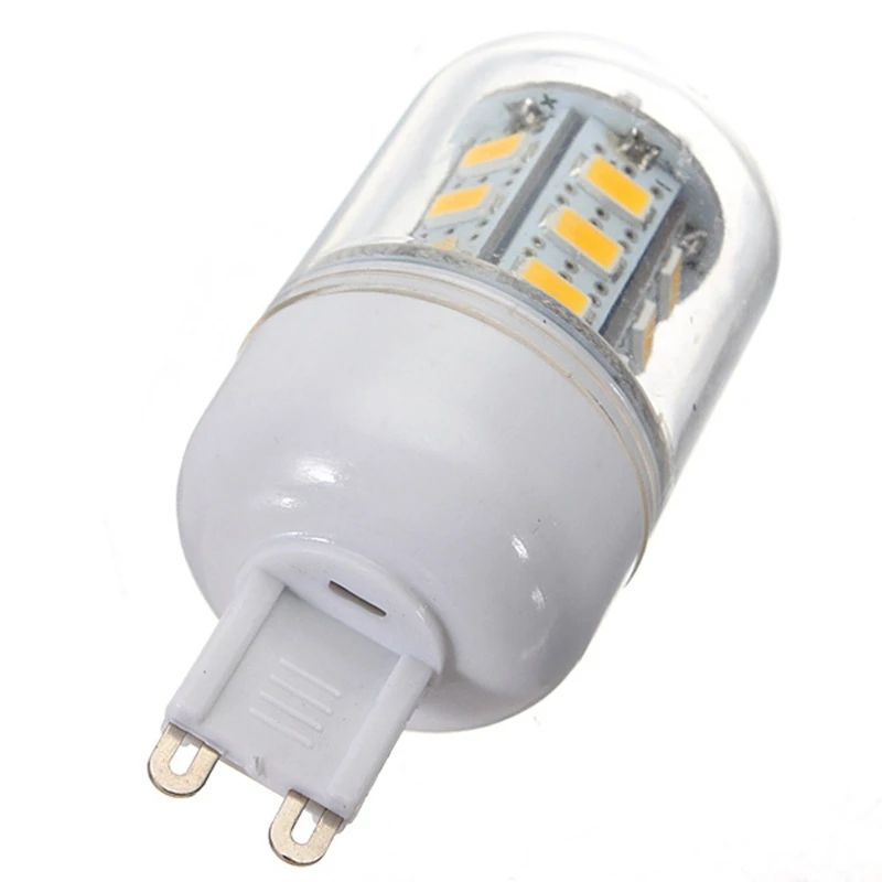 10 шт. светодиодные лампы кукурузы 4 Вт G9 T 24 SMD 5730 500 лм светодиодная лампа кукуруза