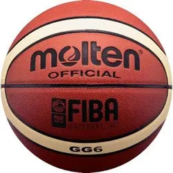 Бесплатная Доставка Size6 Расплавленный Баскетбол GG6 PU Материала 430 г 12 шт./лот|lot