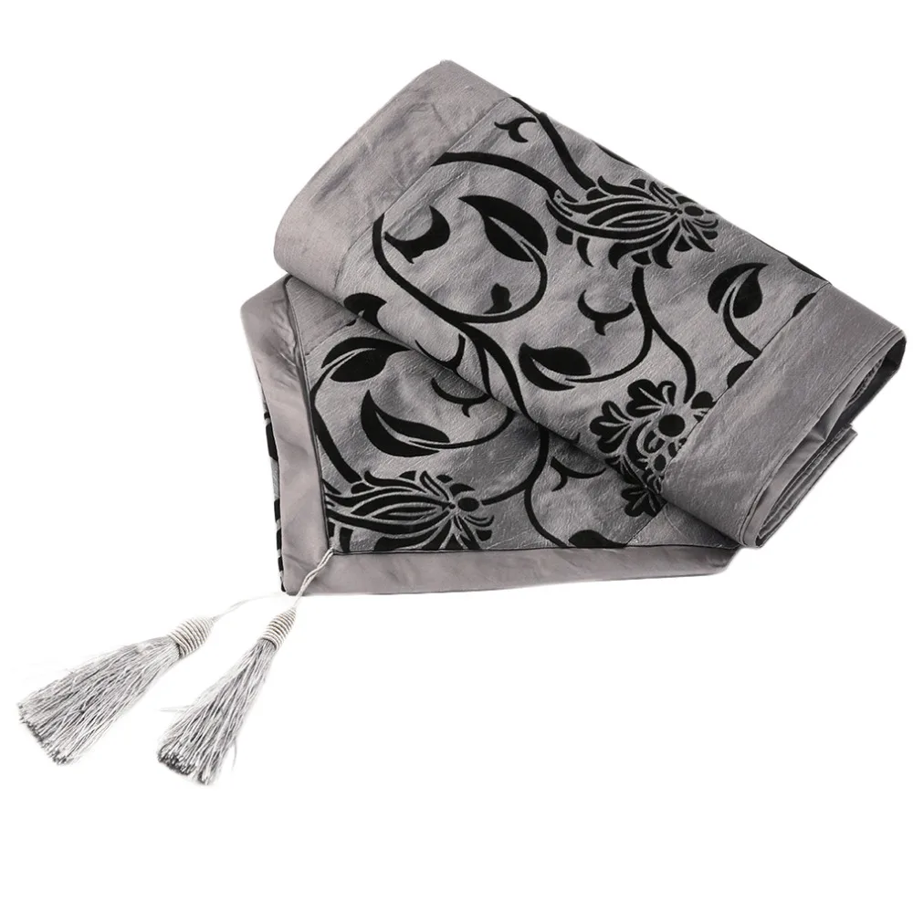 Новинка 2016 Цветочная белая тафта из флока декоративная Ретро Свадебная кровать