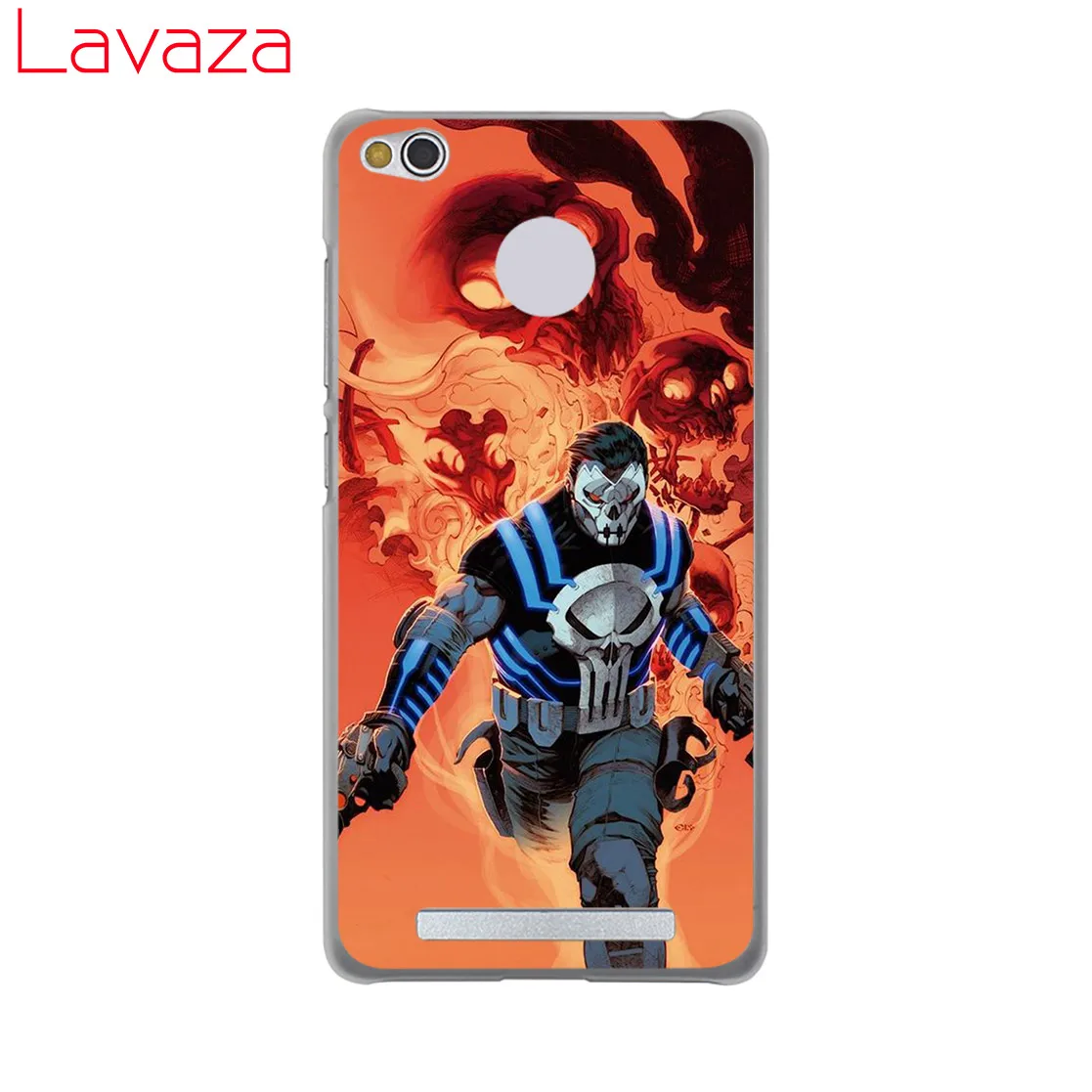 Твердый чехол для телефона Lavaza The Punisher Frank Castle Xiaomi Redmi 8A 7A 6A 5A K20 K30 Note 8 8T 7 5 6 Pro |
