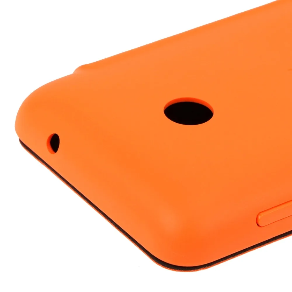 Горизонтальный флип сплошной Цвет Батарея задняя крышка чехол для Nokia Lumia