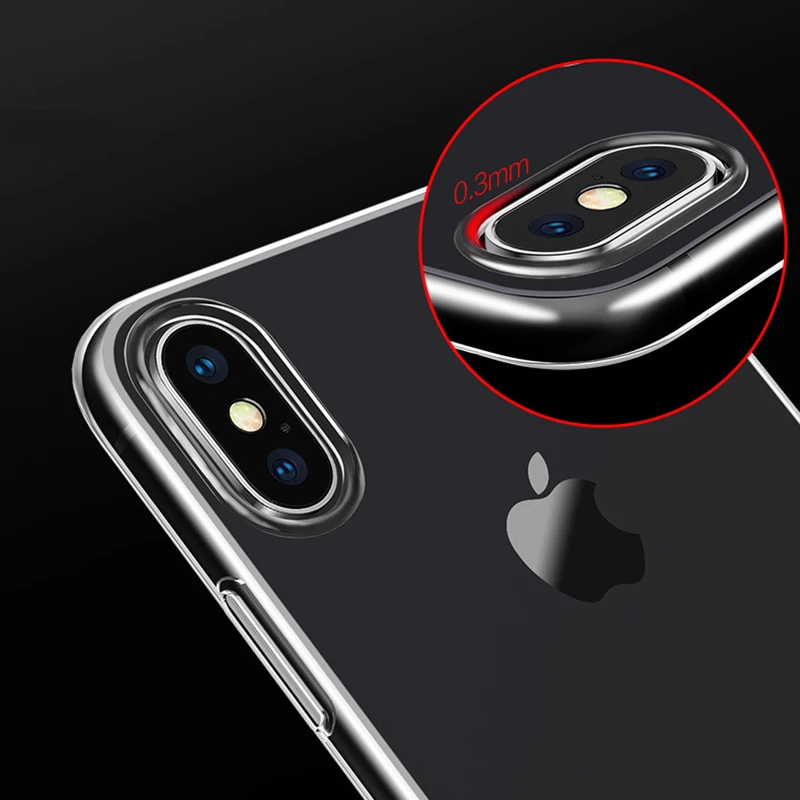 Mostotal силиконовый мягкий ТПУ чехол для телефона для iPhone 11 Pro X XR XS Max 5 6 7 8 Plus Прозрачный чехол для телефона для iPhone 11 Pro XS Max