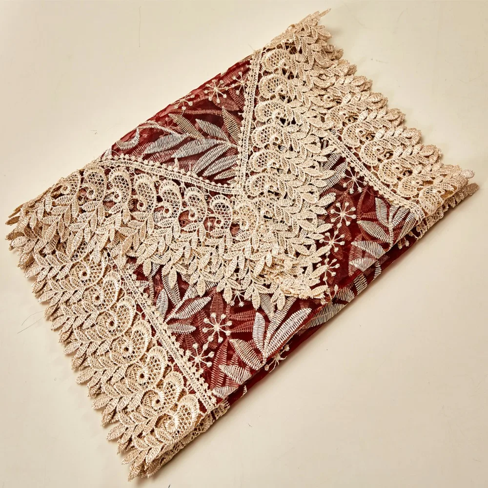 Adasmile искусственная кружевная вышитая Цветочная элегантная настольная дорожка