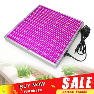 Приглушаемая светодиодная фитолампа полного спектра для выращивания цветов, 200 Вт, 2000 светодиодов