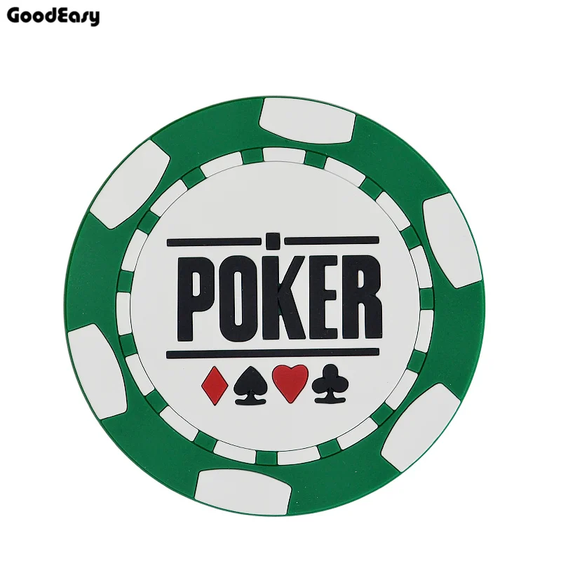 Высокое качество 4 шт./компл. мягкий пластиковый покер цветы круглые подставки