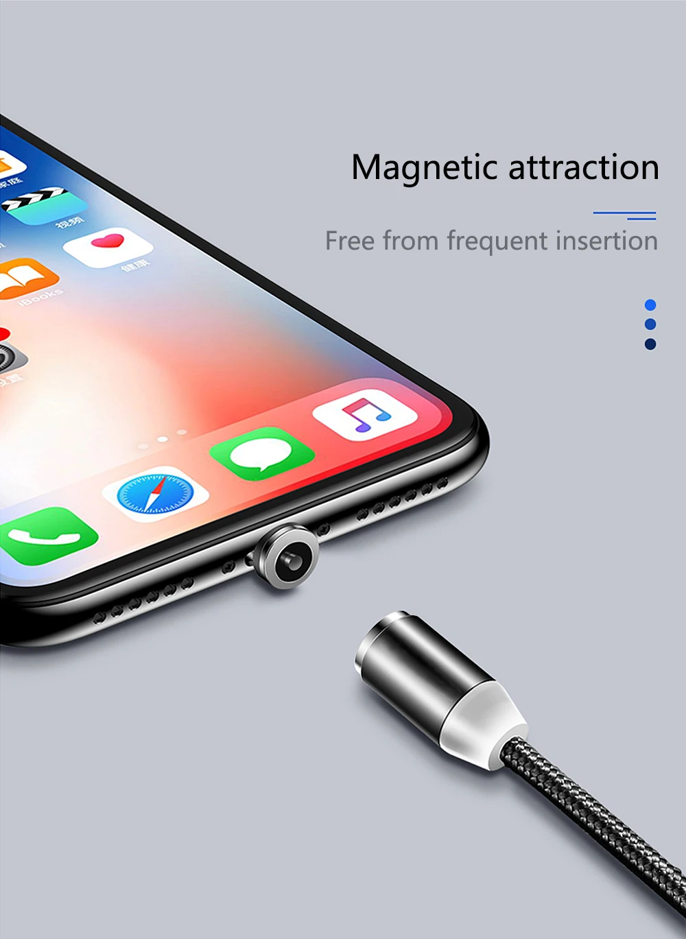 Магнитный USB кабель Micro usb type C адаптер для быстрой зарядки usb Microusb type-C зарядное устройство для телефона магнит c для iphone samsung xiaomi