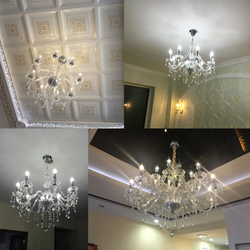 Modern chandelier lighting for Living room Bedroom Kitchen Dining lustre de cristal indoor lampadario cameretta bambini | Лампы и