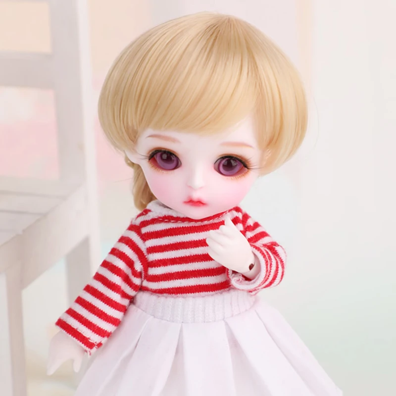 Полный комплект 1/8 BJD кукла / SD Cute Chou Miu полимерная для маленькой девочки подарок