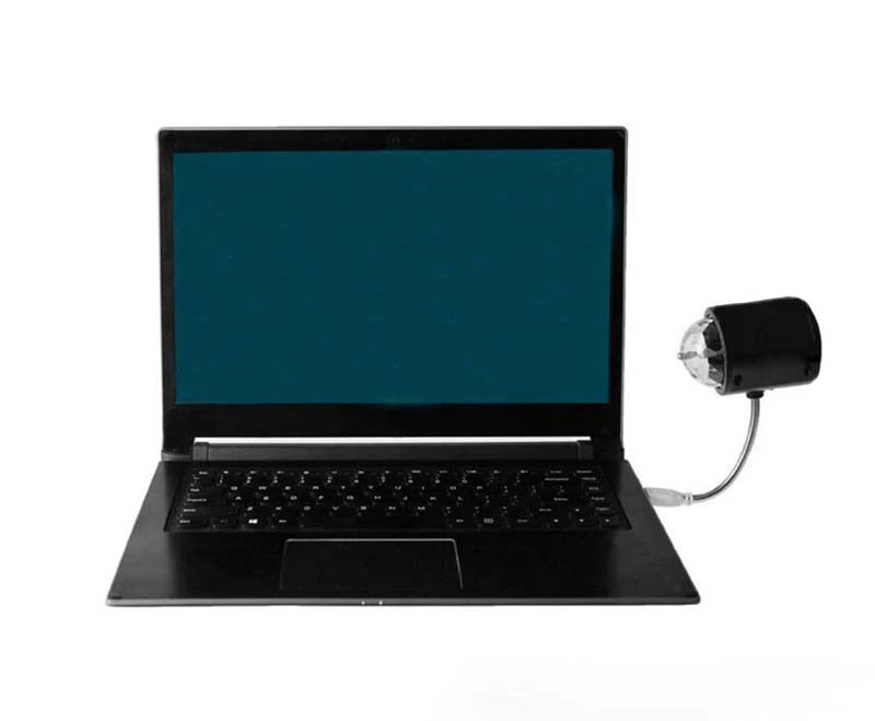 2 в 1 Mini USB светодиодный свет этапа 4 Вт Этап лампы RGB Кристалл Волшебный шар Диско