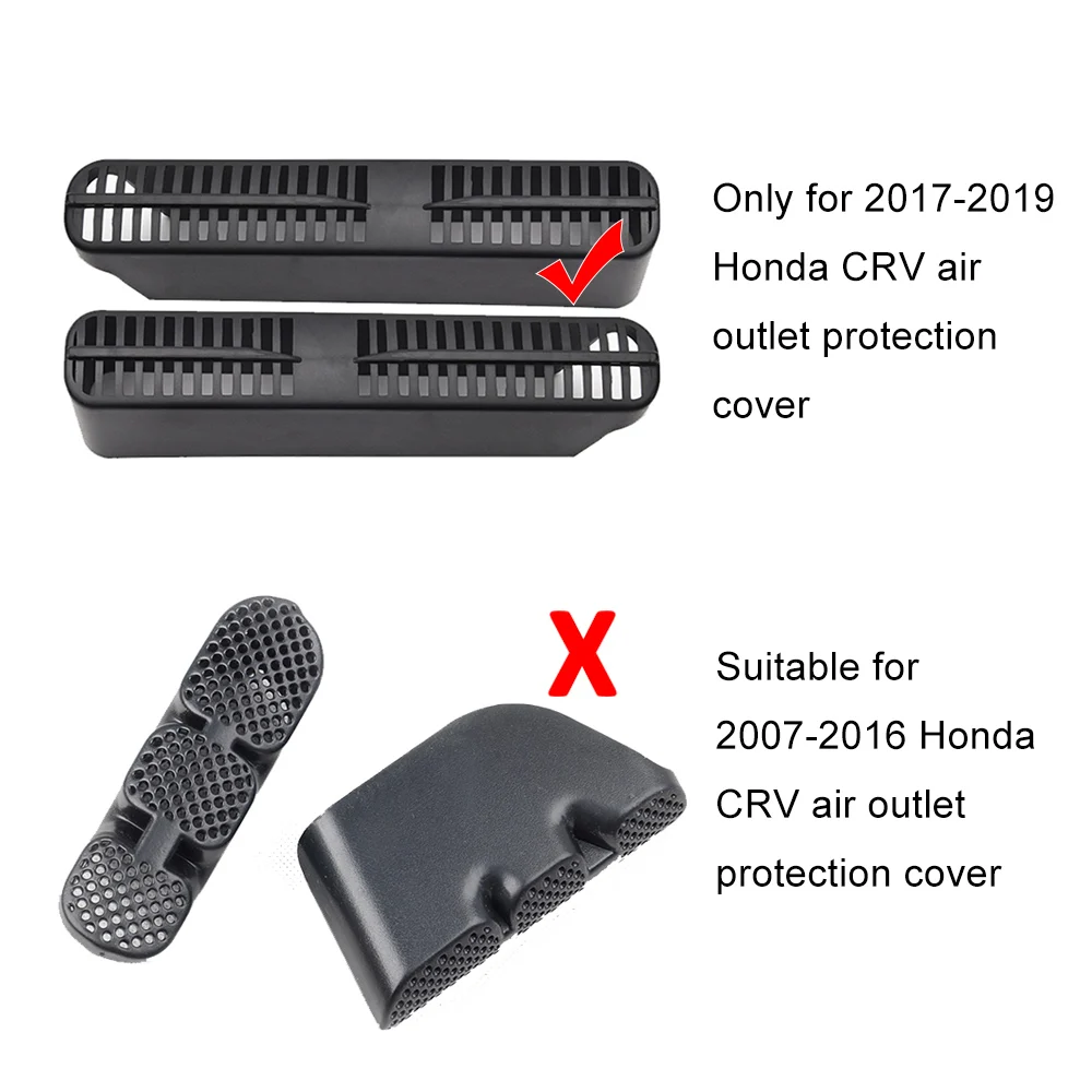 1 Pair Car Air Conditioner Cover for Honda CRV LX EX EX-L Touring 2019 2018 2017 Front Under the Seat Vent Outlet Protective | Автомобили