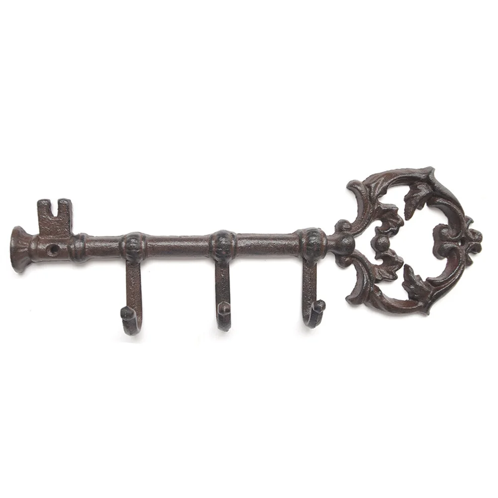 Винтажный Органайзер пальто с 3 крючками шляпы вешалка для одежды держатель