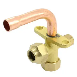 38PT вход 3Way изгиб факельная трубка Сплит рабочий клапан для кондиционера