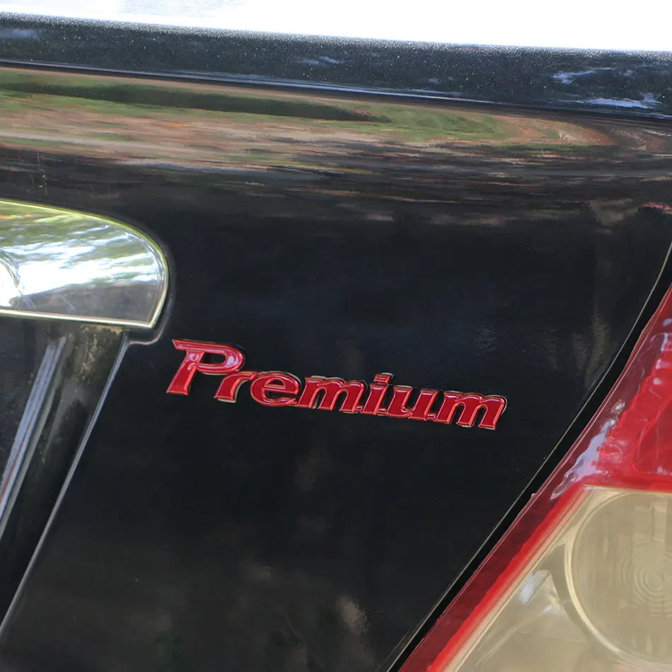 1 шт. хромированные высокопрофильные наклейки с логотипом премиум класса для