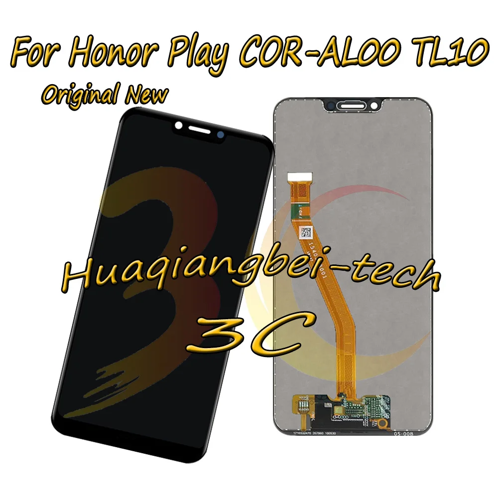 6,3 'оригинальный новый для Huawei Honor Play COR-L29 COR-AL00 женский полный ЖК-дисплей + сенсорный экран дигитайзер в сборе 100% протестирован