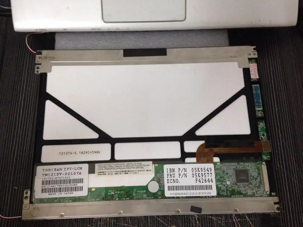 

12.1 inch monitor display TM121SV-02L04 TM121SV-02L07 TM121SV02L07