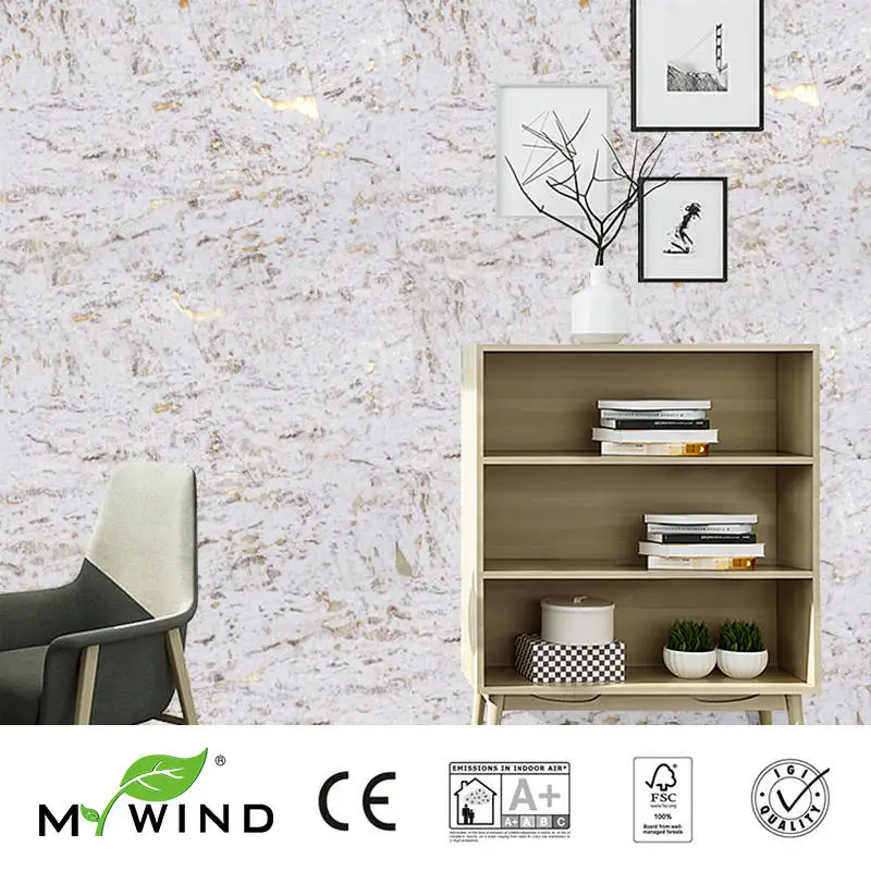 3D обои в рулоне домашний декор роскошный 2019 MY WIND серый с золотыми обоями