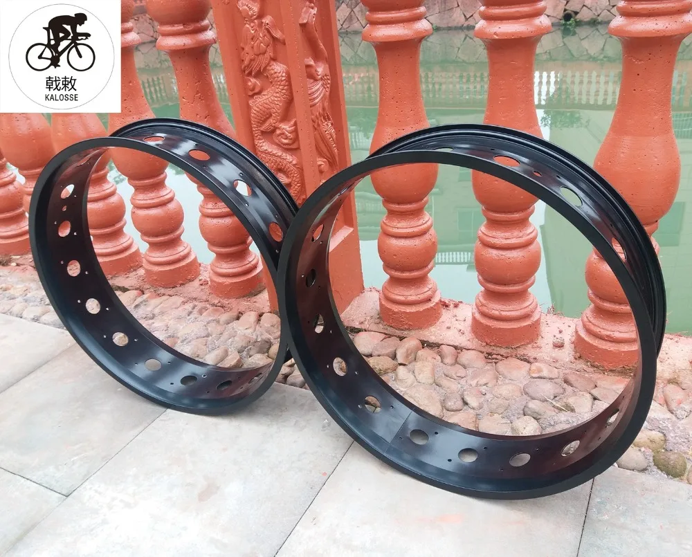 Kalosse snow bike wheel DIY colors 20 inch 36holes 100mm width 20*4.8 tires Beach rims | Спорт и развлечения