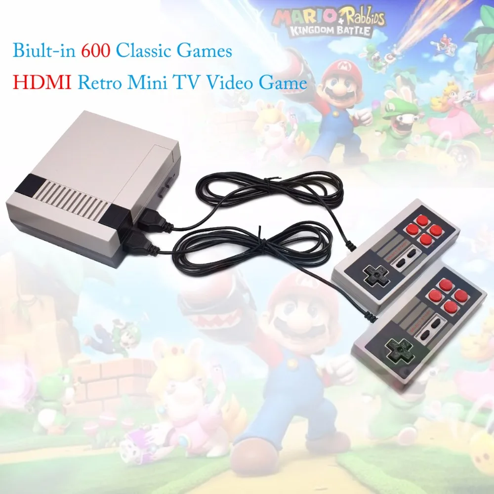 KYVG Ретро Семья HDMI Мини ТВ Игровая приставка HD Классическая портативная игровая в