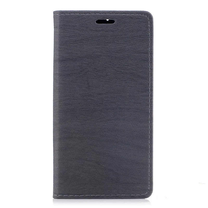 Кожаный чехол с текстурой дерева для samsung Note 10 Plus Pro S10 S9 S8 Plus S10E Note 8 9 S7 Edge A8 A7 откидной бумажник силиконовый чехол - Цвет: Gray